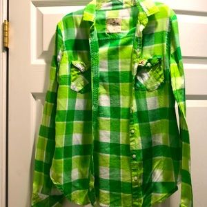 Hollister Flannel Size XSmall